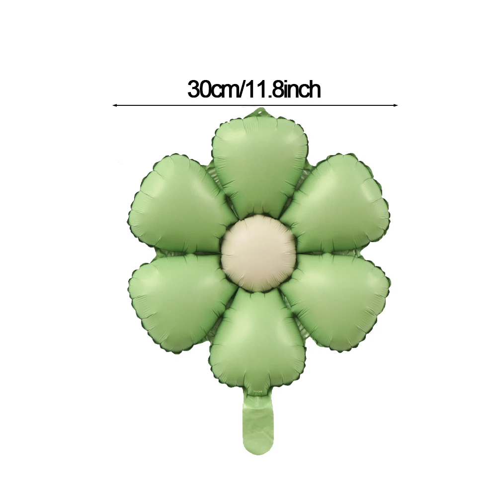 5 stücke Matt Candy Daisy Ballon Aluminium Folie Ballons Sonnenblumen Ballons Mädchen Baby Dusche Geburtstag Party Foto Requisiten Hochzeit Decor – Detail 5