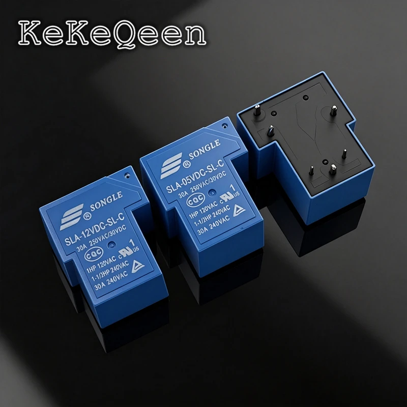 1Pcs Power Relays 6Pin SLA-05VDC-SL-C SLA-12VDC-SL-C SLA-24VDC-SL-C SLA-48VDC-SL-C 5V 12V 24V 48V 30A T90 DIP-6 new and original