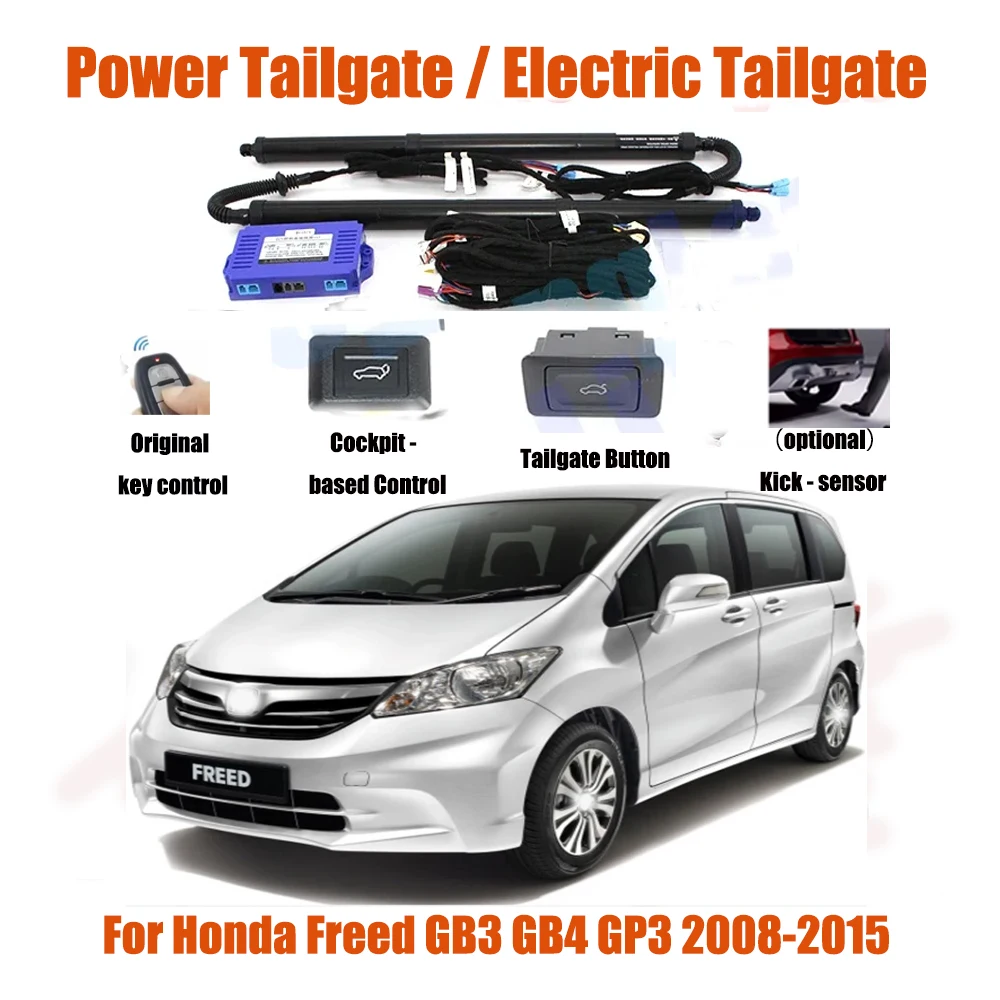 สําหรับ Honda Freed GB3 GB4 GP3 2008-2015 รถยกอัตโนมัติชุดเปิด Trunk อัจฉริยะไฟฟ้า Lift Tailgate