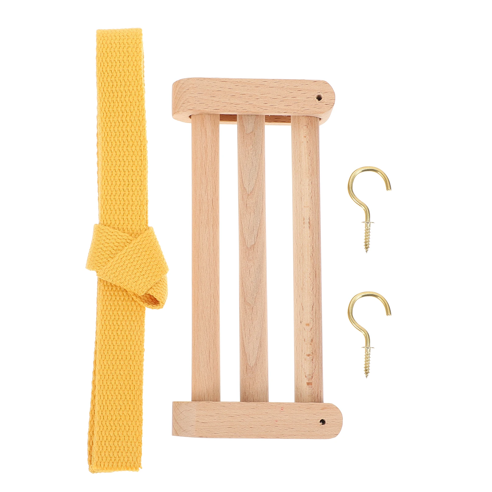 

1 Set Wood Tool For Knitting Crafts Yarn Portable Fixator Diy Supplies Sturdy Thread Holder Home Handicrafts Accessories Weaving