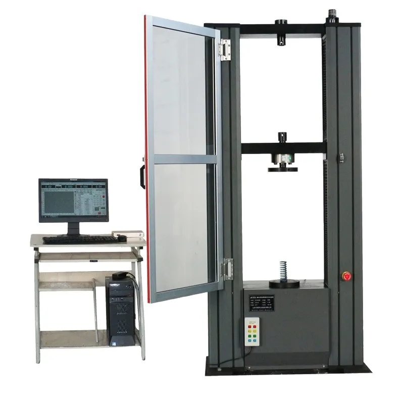 Bow spring centralizer performance testing machine, micro-controlled spring tensile and compressive strength mechanical testing
