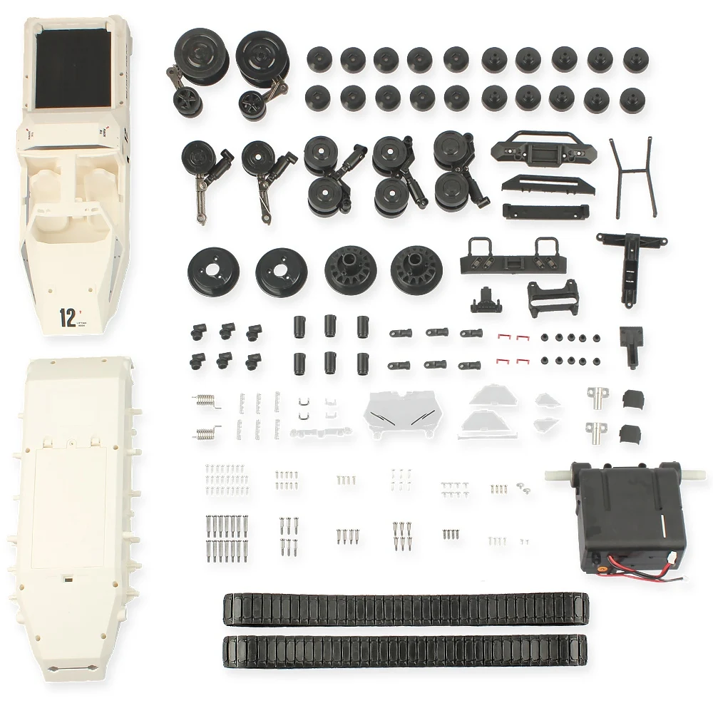 

SG 1203 KIT Version 1/12 Drift RC Tank Car Off-Road Truck Without ESC Battery Transmitter Receiver,White