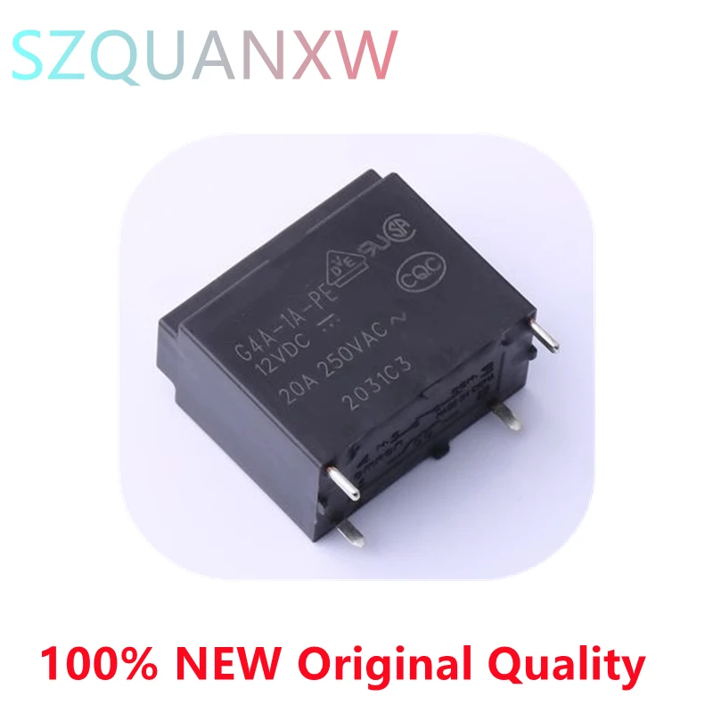 

10PCS/lot 100%New Power Relay G4A-1A-PE G4A-1A-PE-5VDC G4A-1A-PE-12VDC G4A-1A-PE-24VDC G4A-1A-E--12VDC G4A-1A-E--24VDC 20A 4PIN