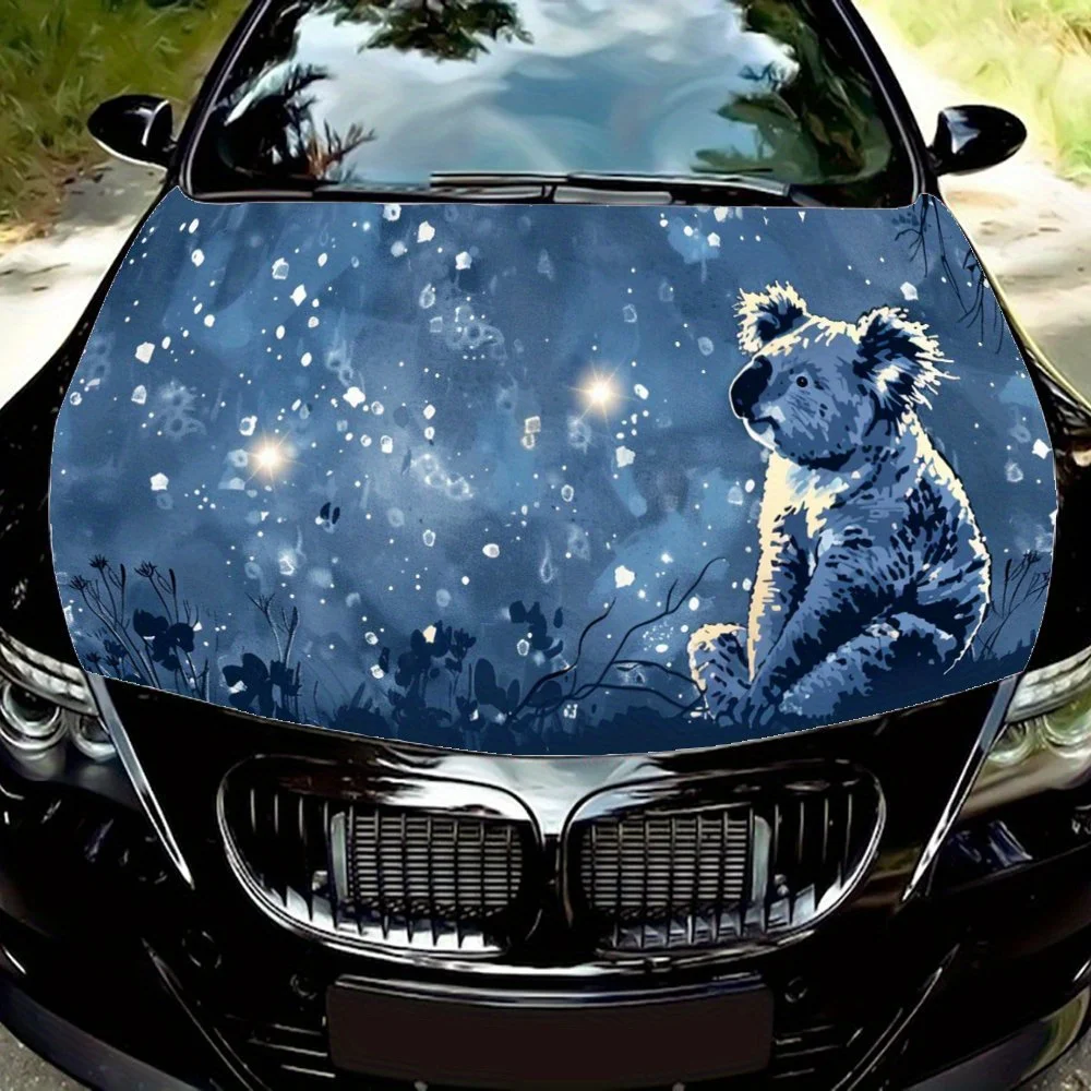 

Коала; Симпатичный; Уютный; Звездное небо; Крутой; Художественный; Подарок; Наклейка на капот автомобиля, Наклейка на мотоцикл и грузовик, Самоклеящаяся прочная пе
