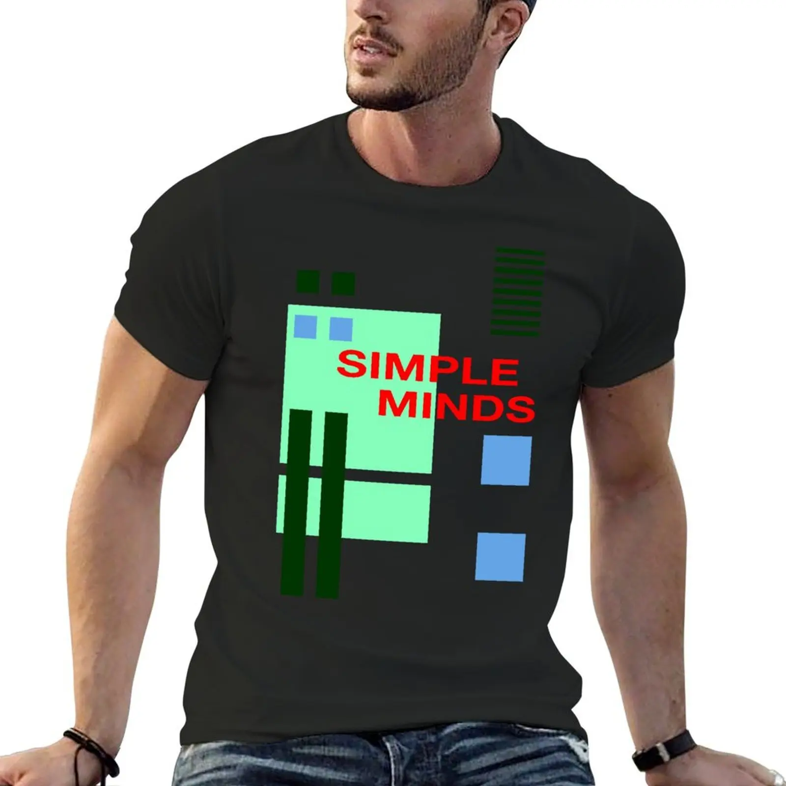 Simple Minds - Sons and Fascination/Sister Feelings Call T-Shirt oversized customizeds anime stuff graphic tees for men