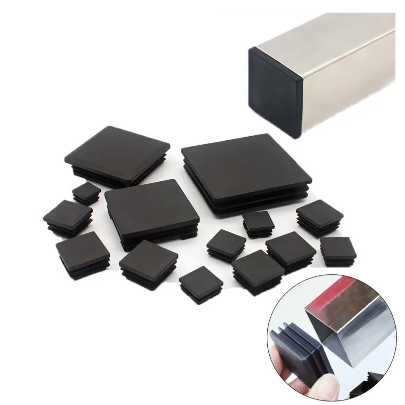 イヤープラグダストカバー,プラスチック,家具用,テーブル,脚プロテクター,チューブ,パイプキャップ,10個