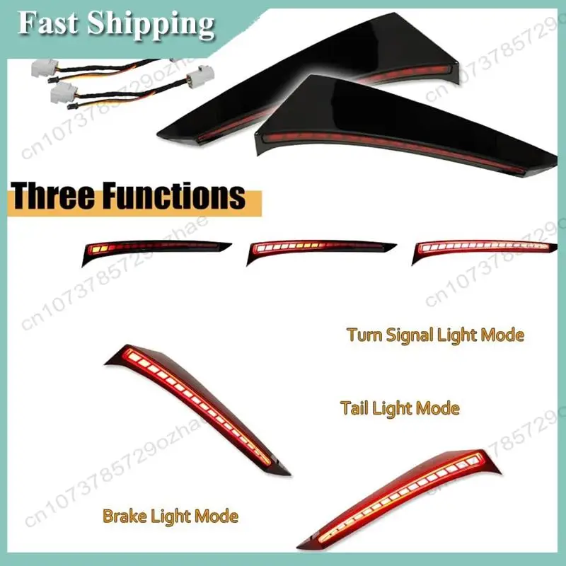 -A01R Brake Lights Sequential Turn Signal Function For Toyota Sienna 2021-2023 Rear Tail Light Replacement Parts Accessories Lam