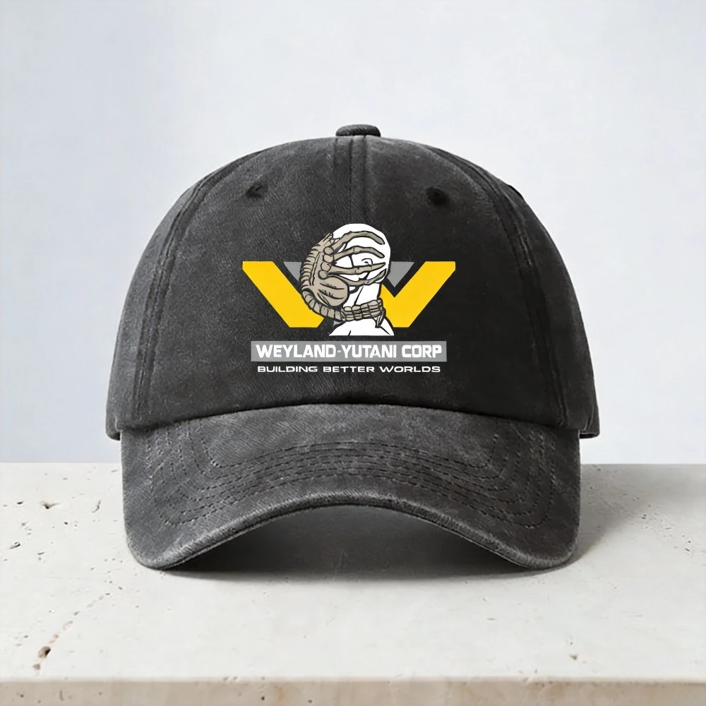 

USS Sulaco Baseball Cap Simple Style Suitable for Men Women Nostromo hat outdoor sport soft top adjustable Distressed cowboy hat