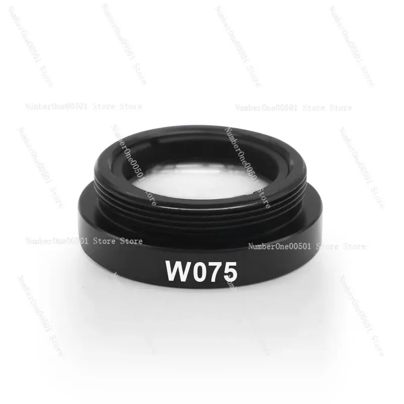 TZM0756 Monocular Video Microscope Industrial Lens with W100 W150 W200 Auxiliary Objective Lens