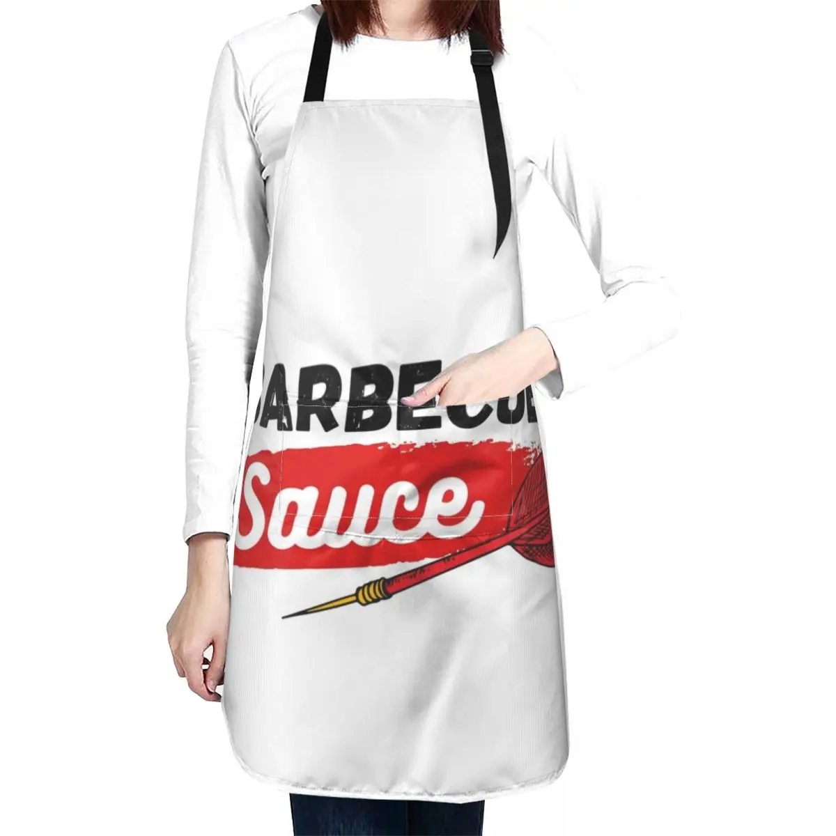 Barbecue sauce Apron esthetician For Kitchen Women nail tech supplies Apron