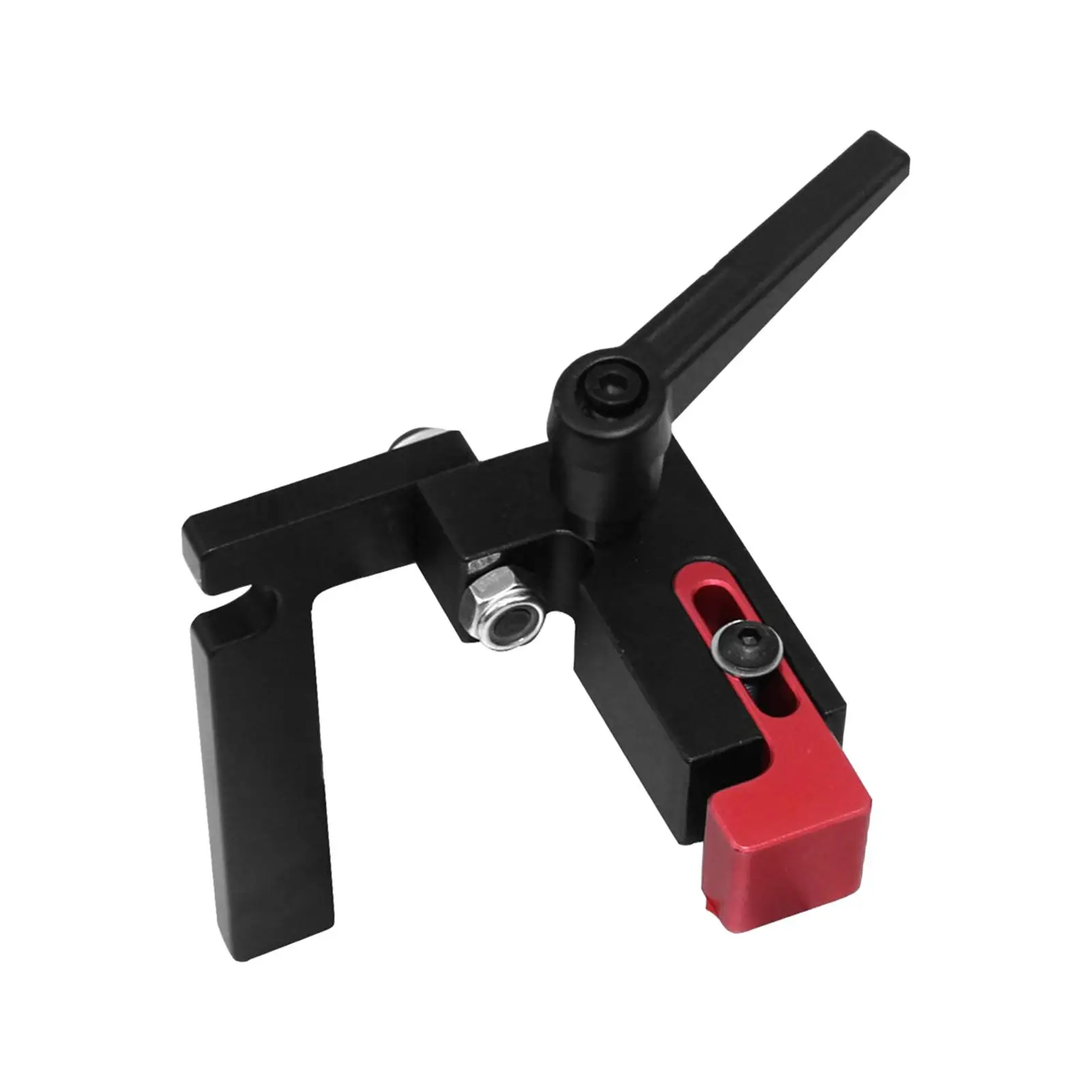 T Tracks Limiter 75 Type Chute Stopper DIY Manual Tool Miter Track Saw Fence Aluminum Alloy for Location Fixation Professional