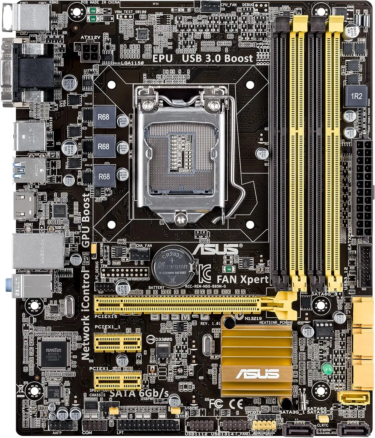 

ASUS B85M-G Motherboard LGA 1150 Intel B85 support i7-4790 4770T 4570 4130 cpu DDR3 32GB Micro-ATX