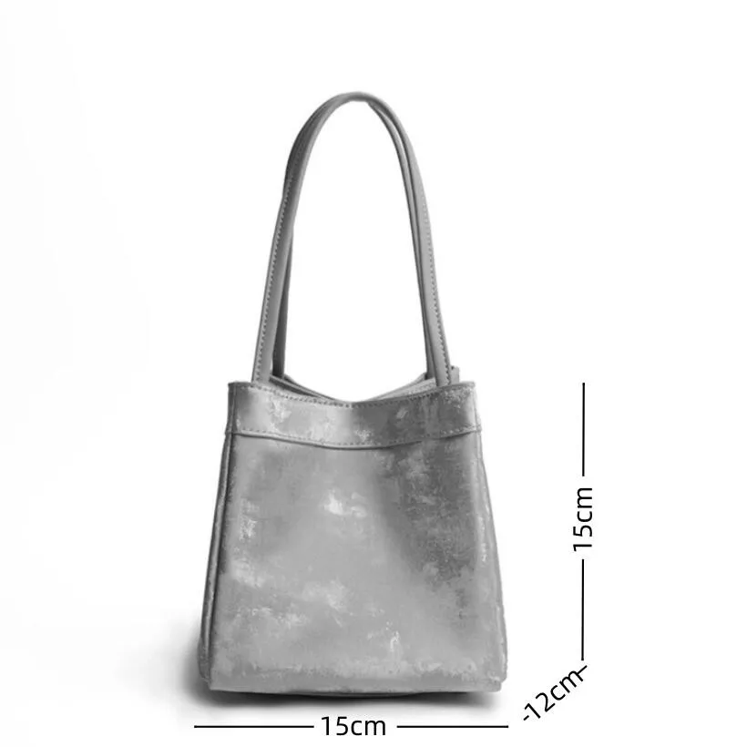 UKF 2024 New Stylish Ladies Basket Bucket Bag Wing Bag Women Square Handbags Designer Shoulder Crossbody Bags For Women Bolas