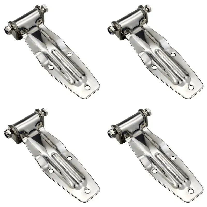 VELIF-4X Stainless Steel Container Door Hinge Refrigerated Cold Store Compartment Fitting Truck Van Express Car Part