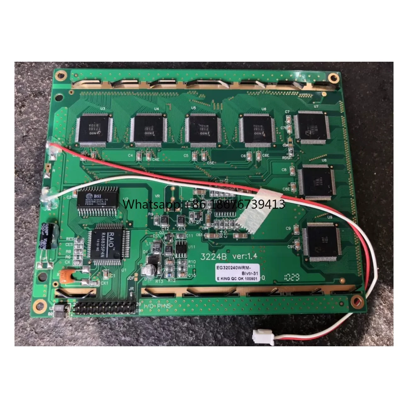 Replaced New Lcd Display Screen Panel EG320240WRM-Blvtr-31