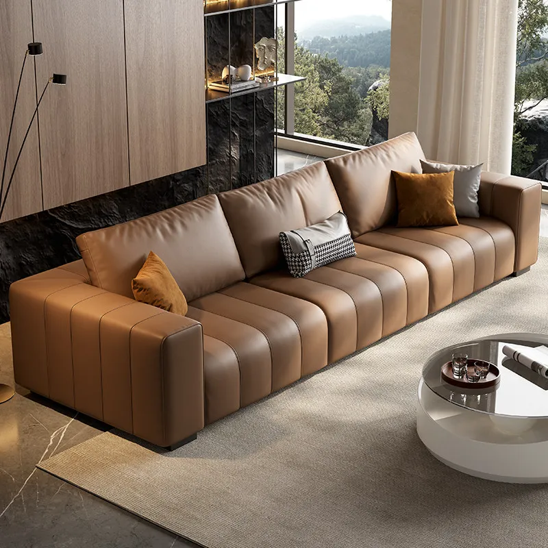 

Brown European Electric Sofas Single Lazy Luxury Relax Curved Living Room Sofas Quality Style Sofa Wohnzimmer Furniture For Home