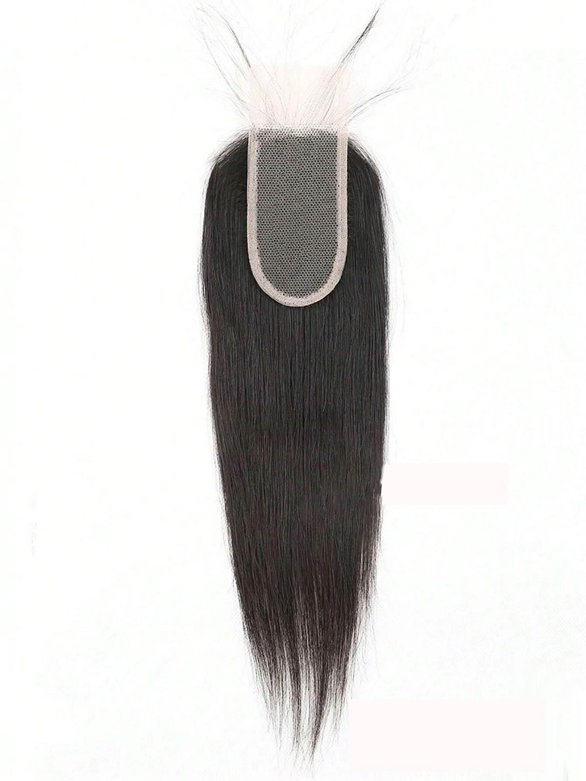 Straight/Body Wave 100% Human Hair -Nature Black Transparent Swiss Lace Closure Only 2X4 Brazilian Hair 10-20 Inches For Woman