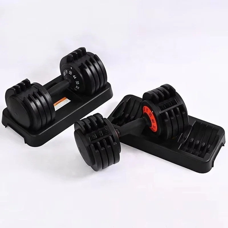 

High-Quality Adjustable Dumbbells for Gym & Home Use Multi-Scene Applicable Fitness Equipment Durable Design Hot Sale