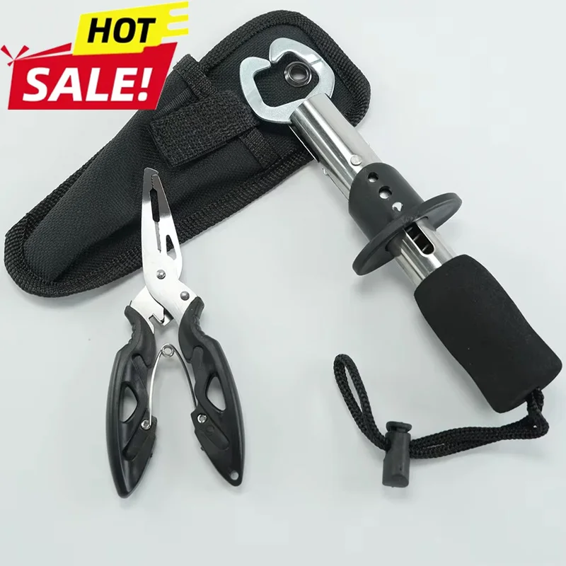 

Lure Pliers Fish Controller Set, Made Of Stainless Steel With Reliable Quality, Fishing Pliers, Fish Lip Gripper or Fish Scale