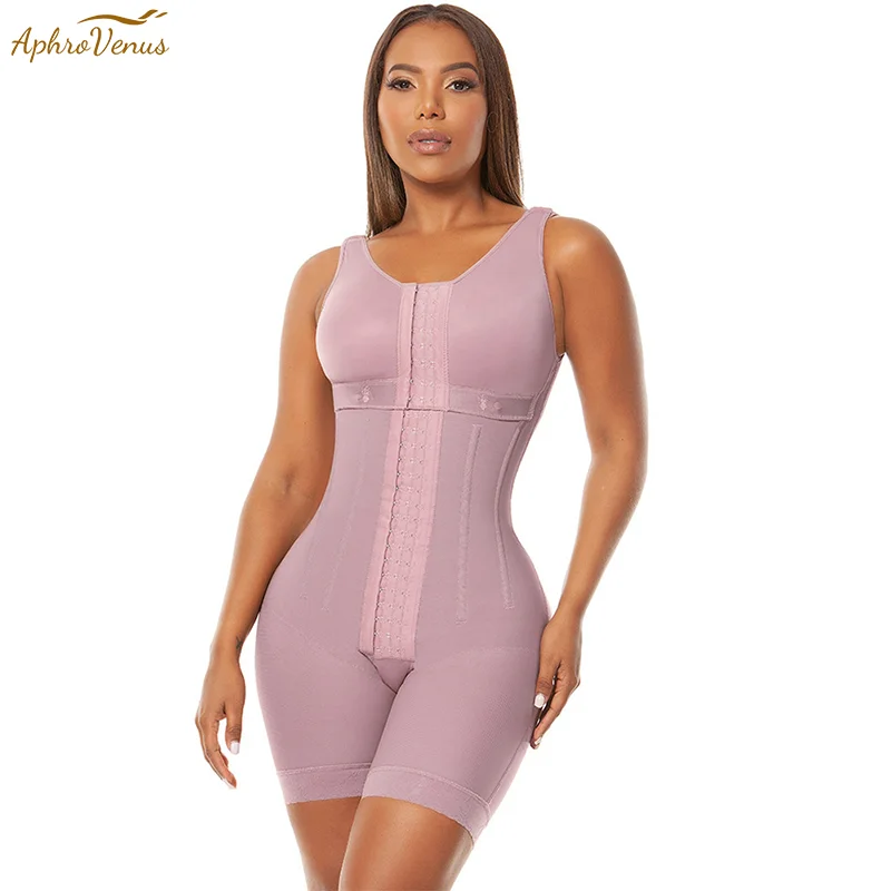 

Fajas Colombianas Women Slimming Hook-eyes High Compression Butt Lifter Body Shaper Waist Trainer Post Liposuction Shapewear