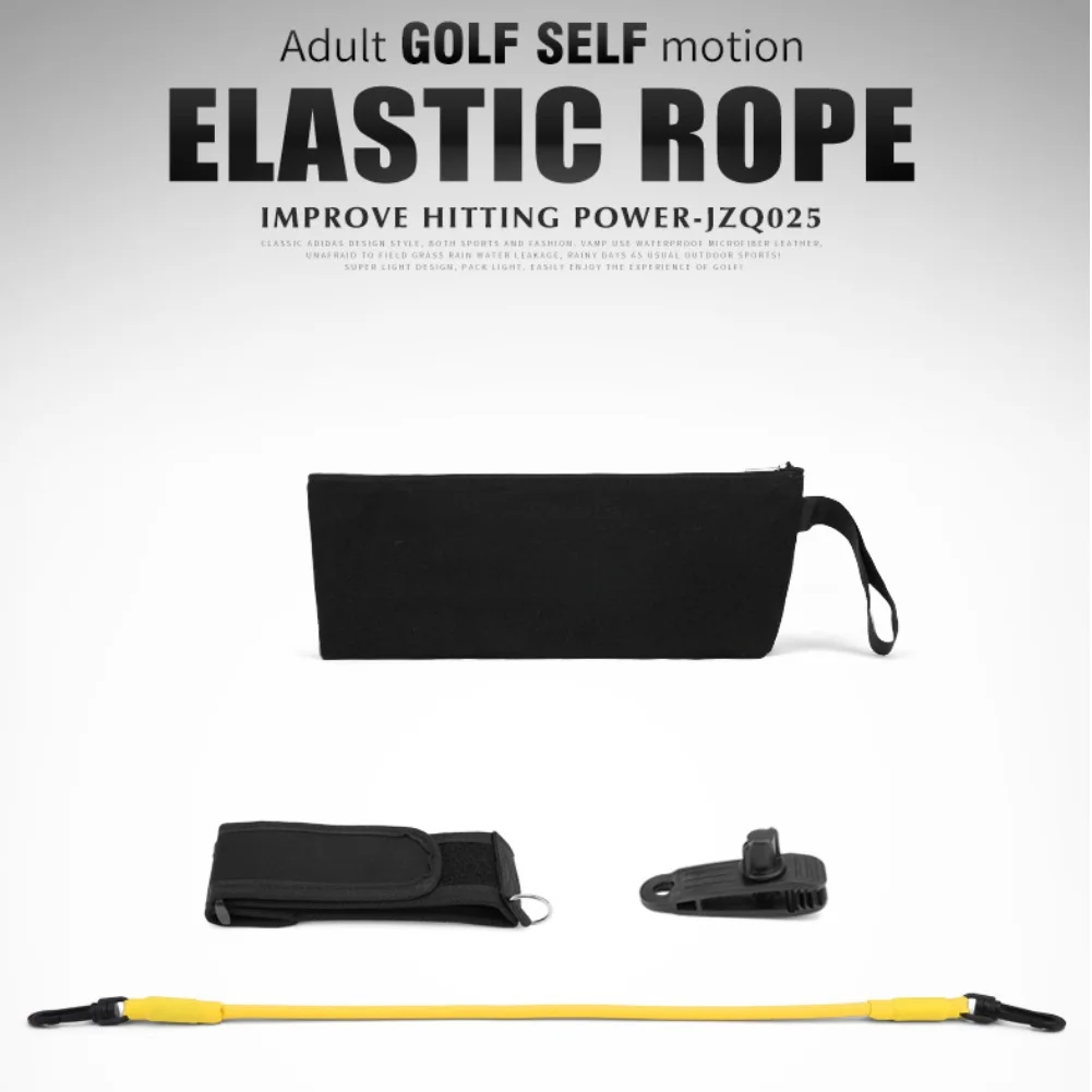 حزام تدريب مقاومة أرجوحة الجولف لجهاز قوة المبتدئين مع مادة مرنة للتمرين الفعال