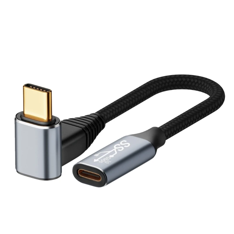 USB Type-C L สายชาร์จและโอนข้อมูลแบบเอลโบว์ 90 องศา คุณภาพสูง ใช้งานได้จริงกับสมาร์ทโฟนและแท็บเล็ตทุกรุ่น