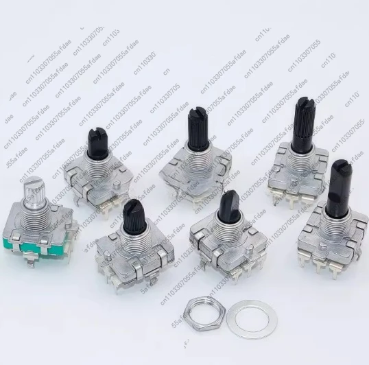 5pcs ec16 encoder 360-degree rotary amplifier audio volume control switch 24-bit digital pulse potentiometer accessories