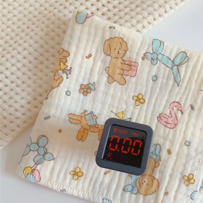 Multi-pattern Baby Washcloth Soft Reusable Newborn Face Towel Cotton Baby Wipes