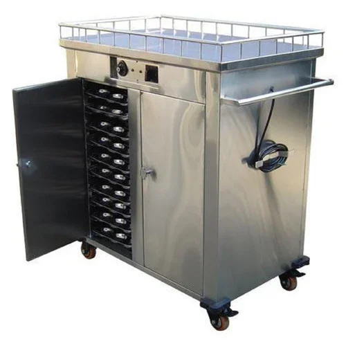

Hot food service trolley food warmer kitchen vegetable hotel food catering service material steel