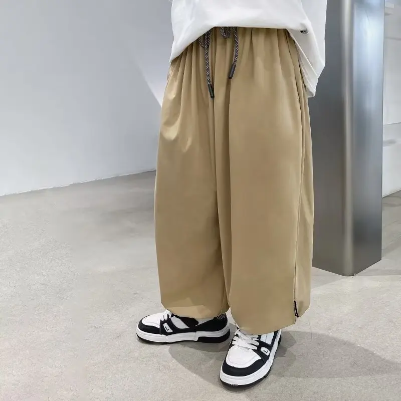 Boys' Summer New Children's Thin Pants: The Trend Of Japanese Leisure Sports Pants For Middle And Small Children's Summer Wear image 3