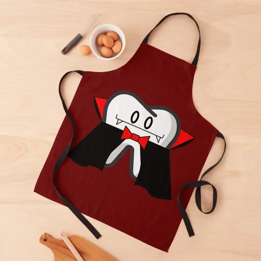 DRACULA MOLAR Apron Kitchen Tools Accessories esthetician Apron