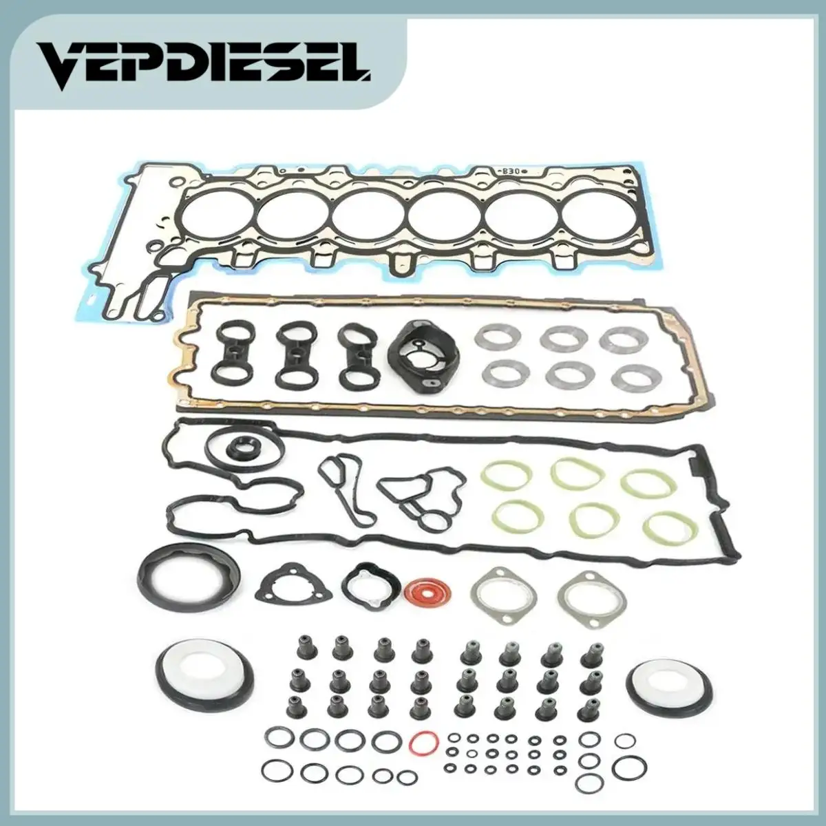 11127553209 61-36120-00 Engine Overhaul Rebuild Gasket Kit For BMW 125i 325i 530i X3 X5 Z4 E90 E92 E60 E83 E84 N52 3.0 N52B30