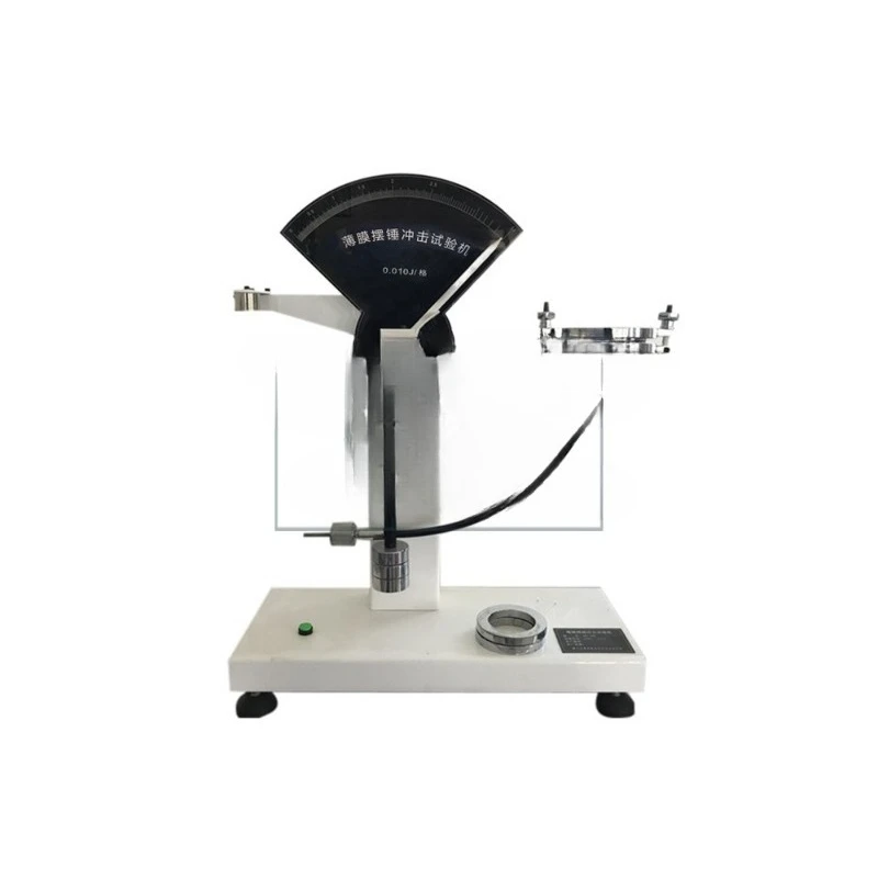 Thin Film Pendulum Impact Testing Machine GB/T8809 Plastic Cardboard Composite Film Aluminized Film Toughness Strength Detector