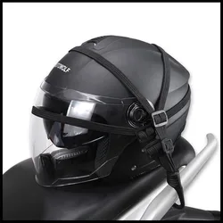 Motorcycle Hooks Mesh Organizer Holder Luggage Helmet Net for SUZUKI GSF650 BANDIT GSX1250 F SA ABS GSX1400 GSX650F