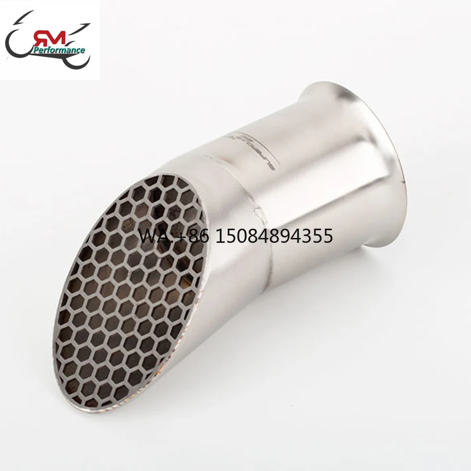 

Modified Middle Link Pipe, Slip-On Motocross Exhaust Muffler Tube for 1290 Superduke R 2014-2020 Bike Parts