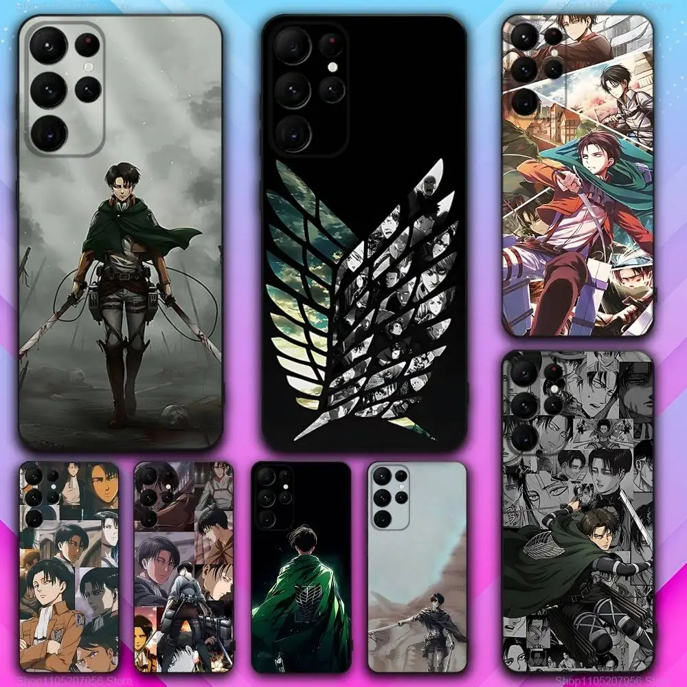 capa-de-telefone-a-attack-titan-l-levi-ackerman-para-samsung-s30-s25-s24-s23-s22-s21-s20-fe-lite5g-ultra-plus-capa-preta