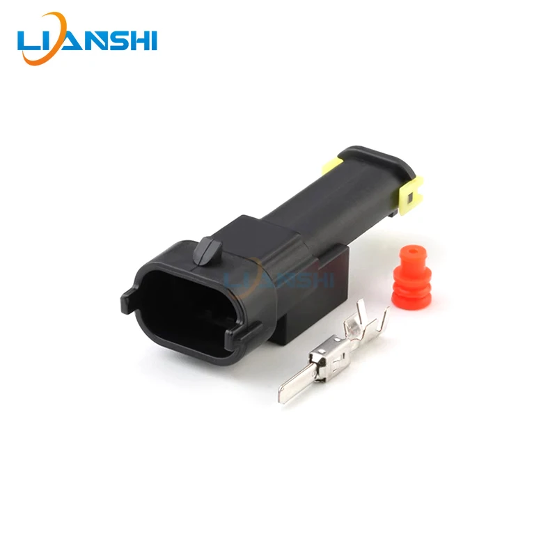 936462-2/936059-1 For automotive diesel common rail fuel injection nozzle crankshaft sensor plug 2pin harness connector