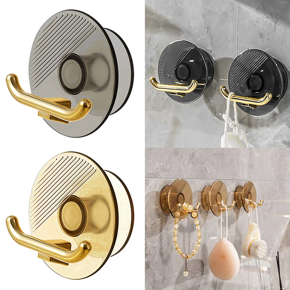 1pc Wall Hook Strong Self Adhesive Towel Hook Bathroom Towel No Punching Hanging Wall Coat Hanger Door Key Bag Holder Hooks