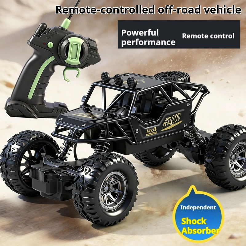 Extra Large RC Car, 4WD Off Road Climbing Monster Truck, High Speed Drift Racing Rechargeable Remote Control Car Toy for Kids