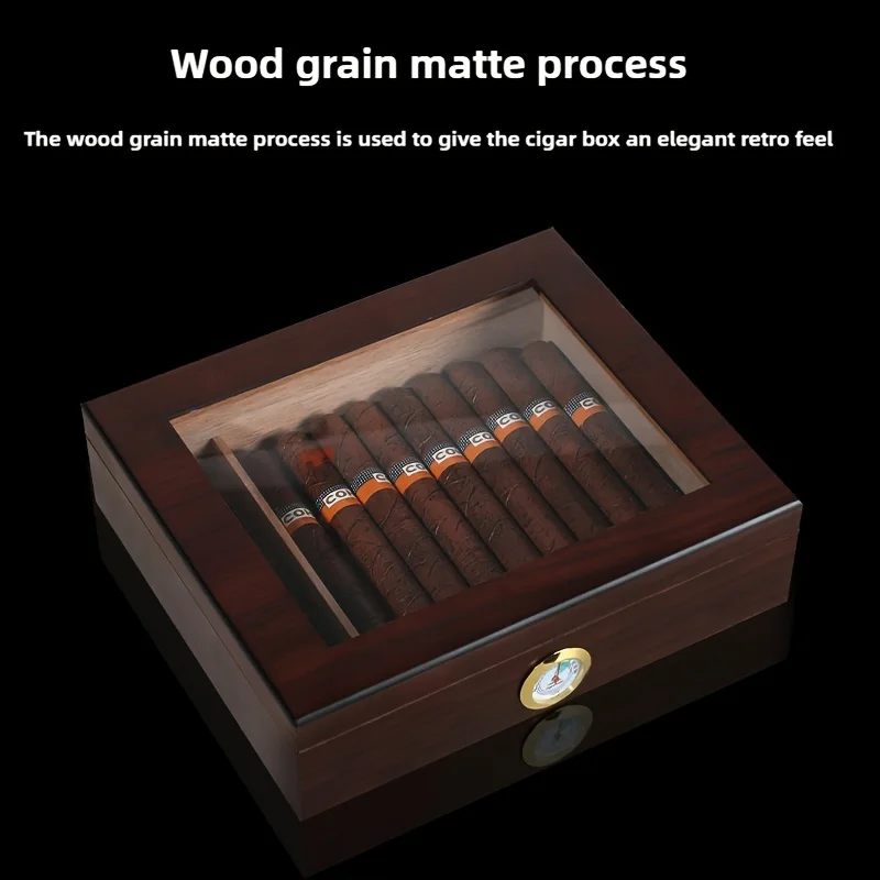 

Retro Cedar Wood Cigar Box Cigar Humidor Portable Cigar Storage Box Cigar Storage Box