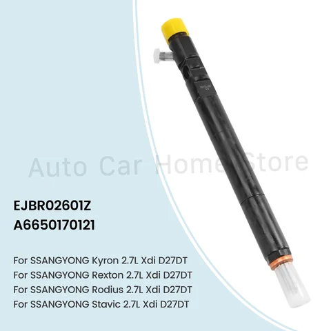 EJBR02601Z A 6650170121   Новая форсунка дизельного топлива для SsangYong Kyron Rexton Rodius Stavic 2,7 Xdi D27DT EURO 3