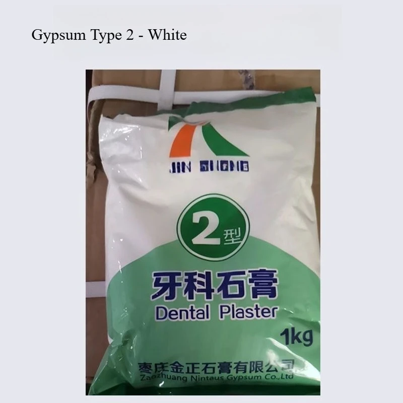 Dental Material Super Hard Gypsum Type 4 Low Expansion Rate High Strength Characteristics Casting Crown Repairing Medical Tools