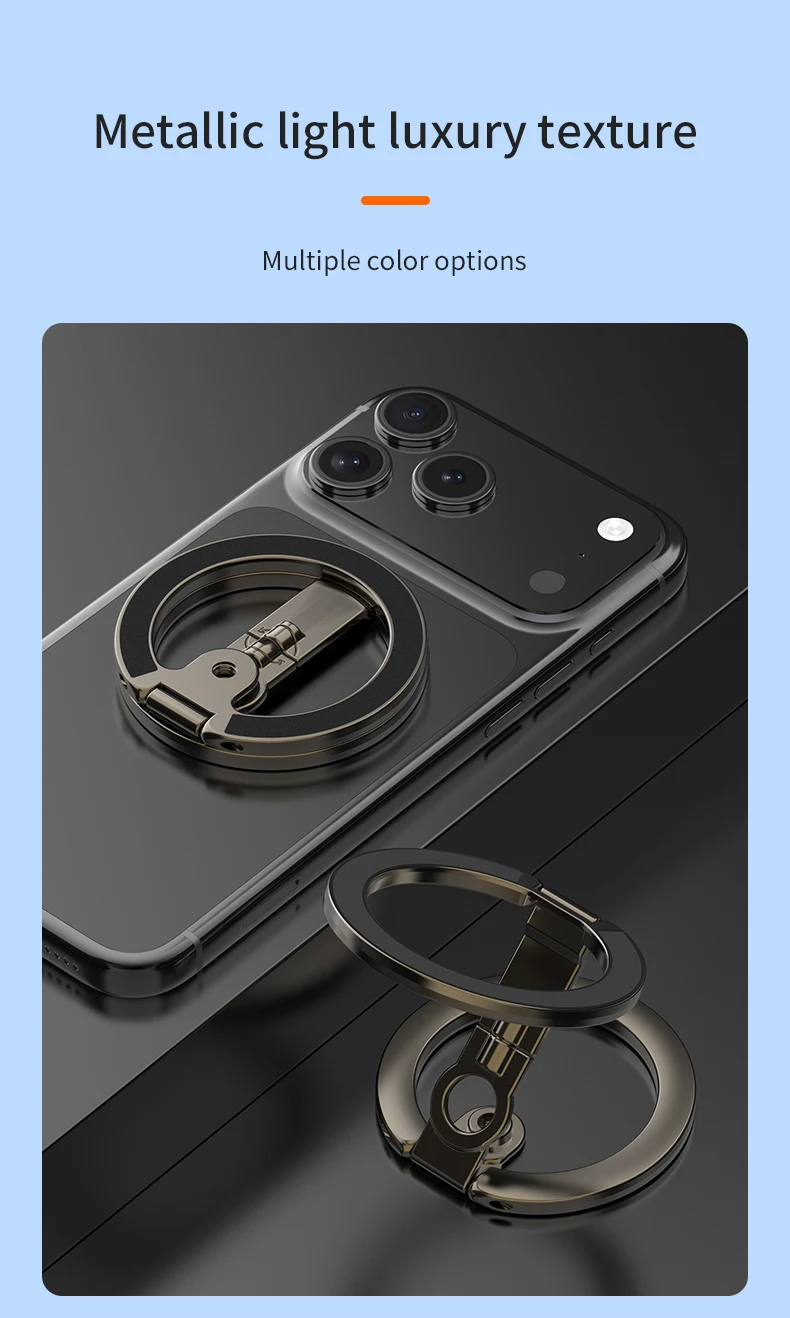 Soporte Magnético de Doble Cara para Teléfono Móvil, Accesorios de Fotografía Magsafe, Hebilla Magnética para iPhone 17 