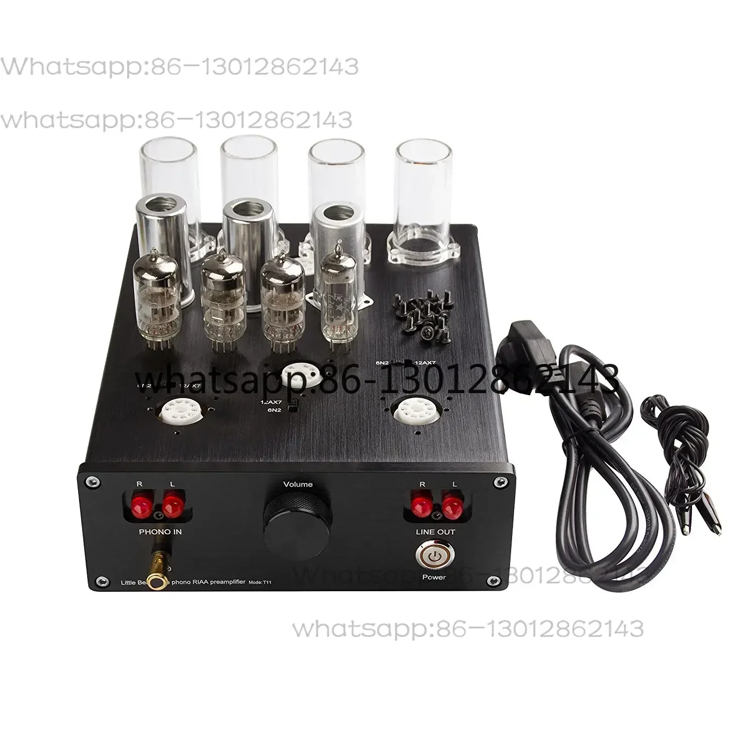 new    1pcs   Pure electron tube singing player/MM head amplifier vinyl phonograph front stage, gall singing player