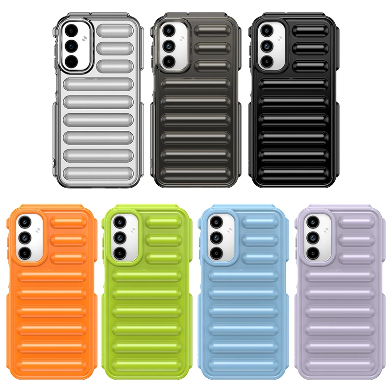 For Samsung Galaxy A15 Case For Galaxy A15 4G 5G Cover 6.5 inch Solid Color Soft Rubber Shockproof Capsule Phone Case For A15