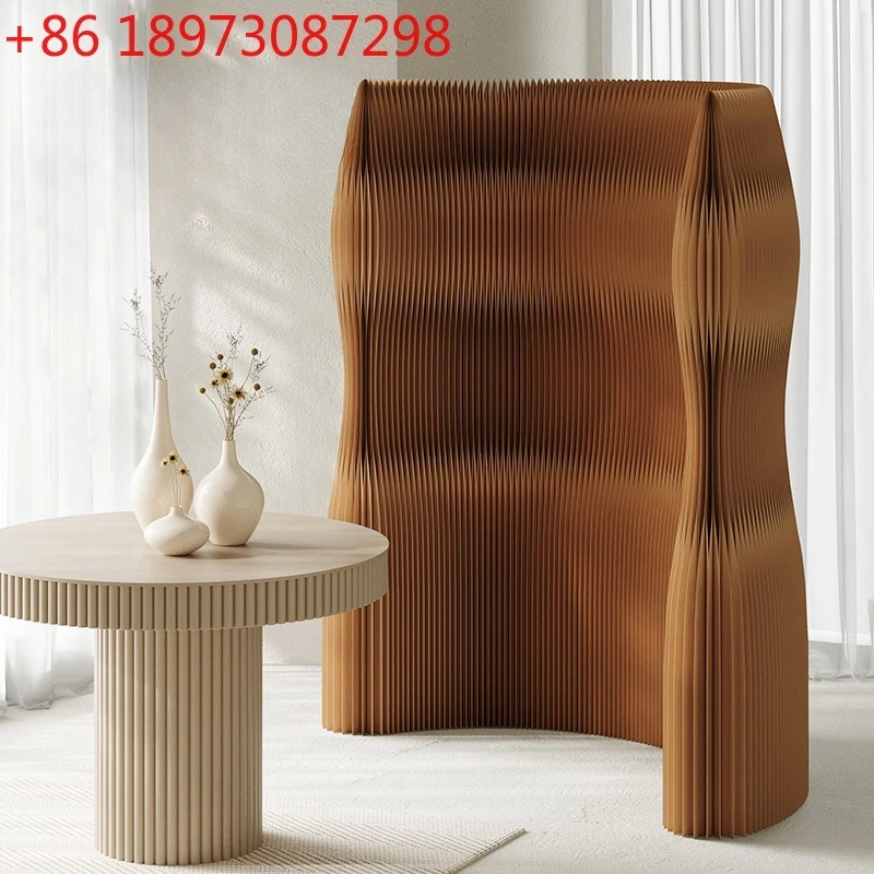 

Mobile office porch partition artifact paper wall baffle light partition screen