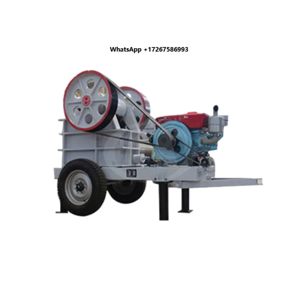 Small Portable Rock Crusher Stone Crushing Machine