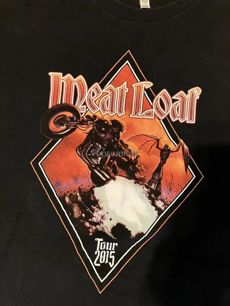 

Meat Loaf Legacy - 2015 Tour Band Concert T-Shirt Adult X-Large