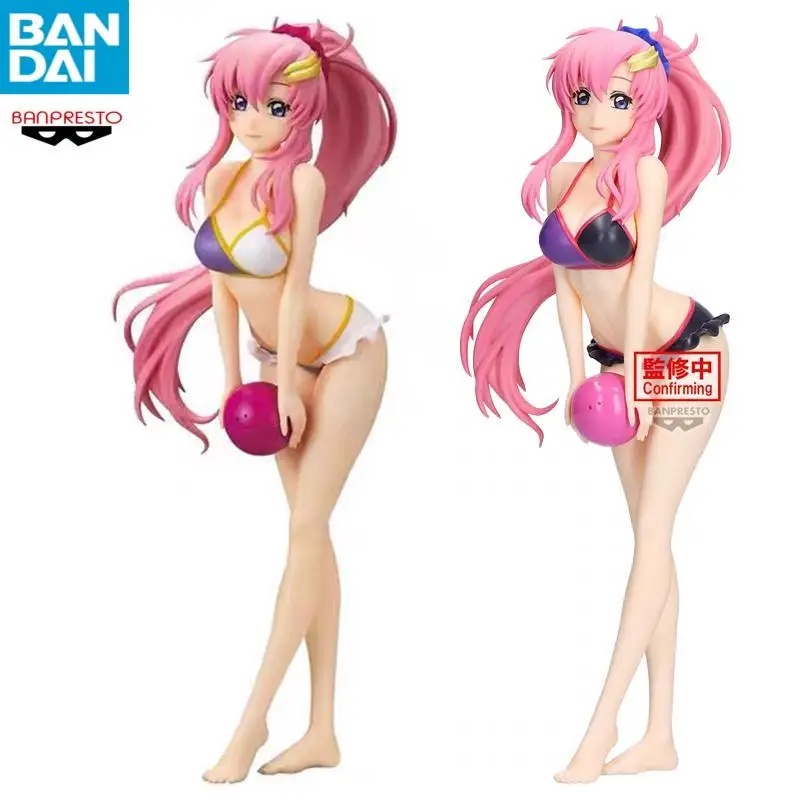 

Bandai Namco мобильный костюм Gundam Seed Freedom Glitter Glamours Lacus Clyne ПВХ около 22 см фигурка модель коллекционная фигурка игрушки