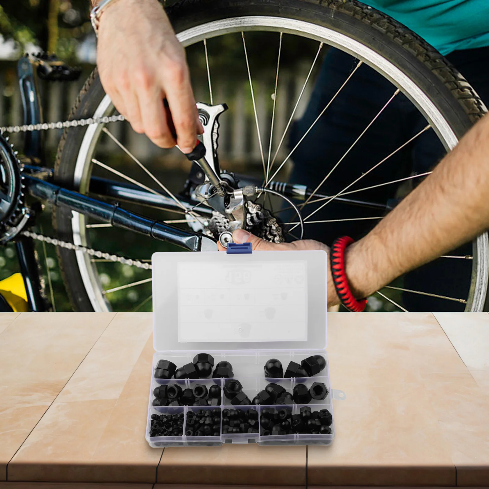 

Metric Cap Nuts Cap Nuts Set Automotive Use Diverse Assortment Easy To Store High Strength Material Long-term Use